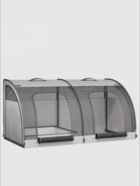 Gray Double Cage