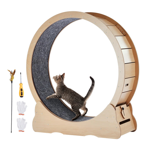 LovePetHouse™ SilentSprint Cat Exercise Wheel