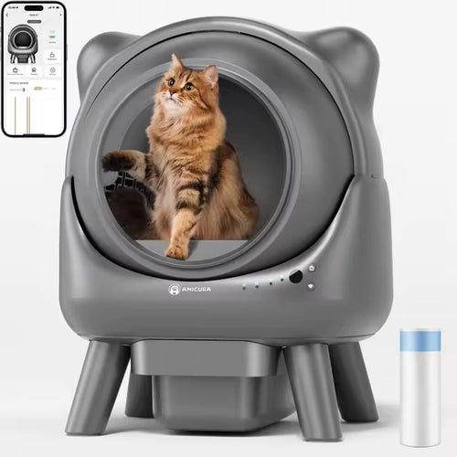 Amicura Cura X1 Automatic Cat Litter Box Self