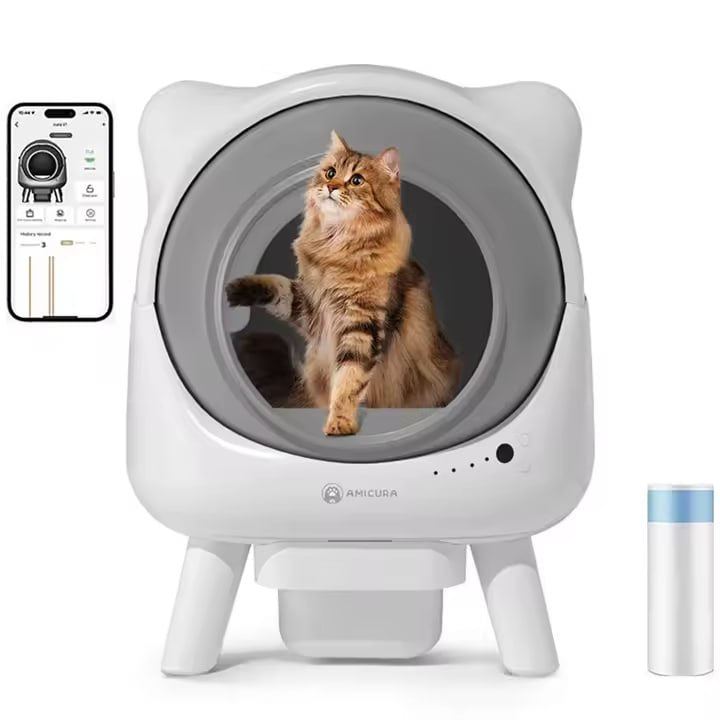 Amicura Cura X1 Automatic Cat Litter Box Self